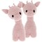 Multipack of 2 - Hoooked Ziggy Giraffe Kit W/Eco Barbante Yarn-Blossom